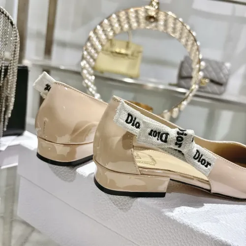 Cheap Christian Dior Flat Shoes For Women #1432122 Replica Wholesale [$92.00 USD] [ITEM#1432122] on Replica Christian Dior Flat Shoes