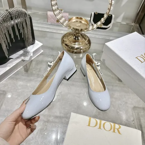 Cheap Christian Dior Flat Shoes For Women #1432123 Replica Wholesale [$92.00 USD] [ITEM#1432123] on Replica Christian Dior Flat Shoes
