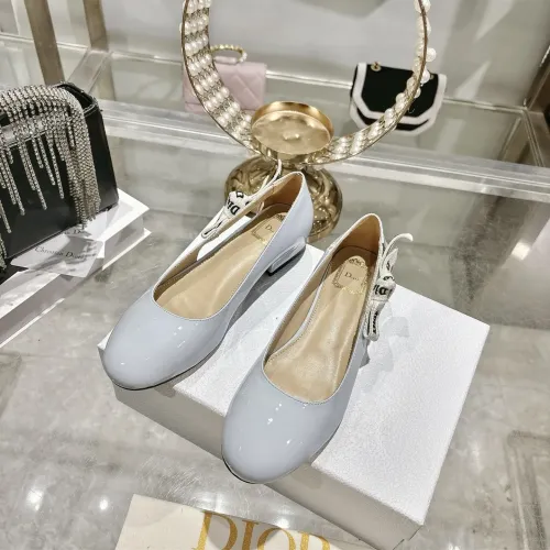 Cheap Christian Dior Flat Shoes For Women #1432123 Replica Wholesale [$92.00 USD] [ITEM#1432123] on Replica Christian Dior Flat Shoes