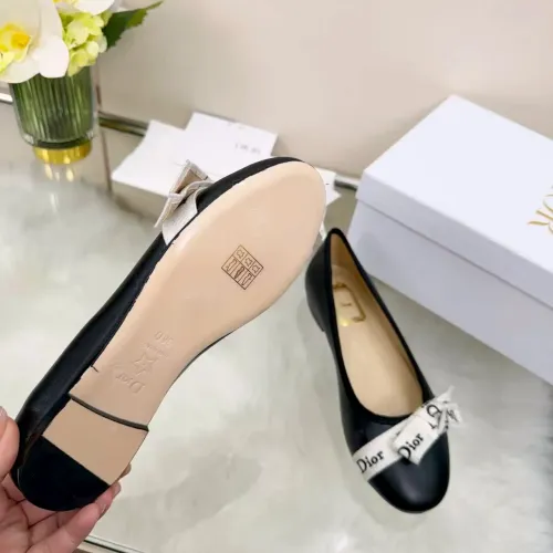 Cheap Christian Dior Flat Shoes For Women #1432125 Replica Wholesale [$96.00 USD] [ITEM#1432125] on Replica Christian Dior Flat Shoes