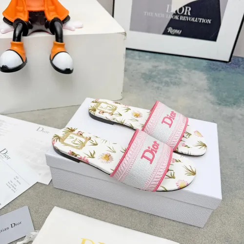 Cheap Christian Dior Slippers For Women #1432126 Replica Wholesale [$76.00 USD] [ITEM#1432126] on Replica Christian Dior Slippers