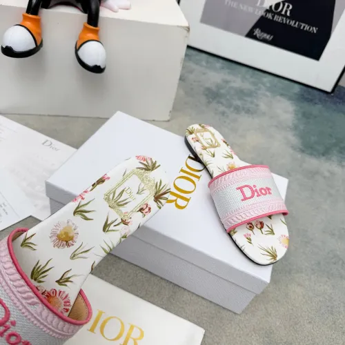 Cheap Christian Dior Slippers For Women #1432126 Replica Wholesale [$76.00 USD] [ITEM#1432126] on Replica Christian Dior Slippers