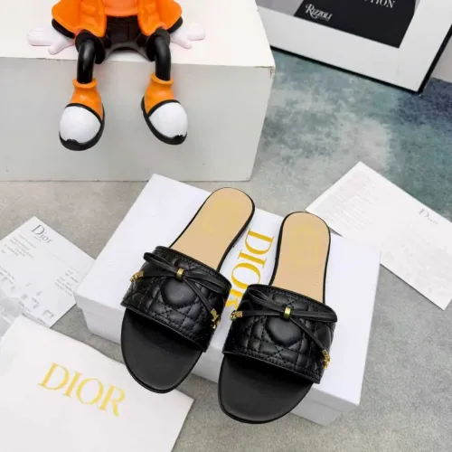 Cheap Christian Dior Slippers For Women #1432127 Replica Wholesale [$80.00 USD] [ITEM#1432127] on Replica Christian Dior Slippers