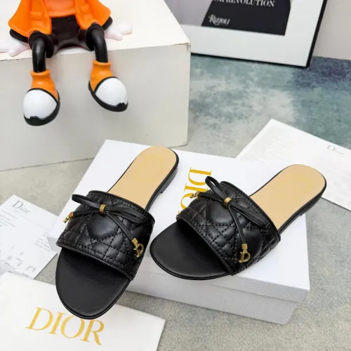 Cheap Christian Dior Slippers For Women #1432127 Replica Wholesale [$80.00 USD] [ITEM#1432127] on Replica Christian Dior Slippers