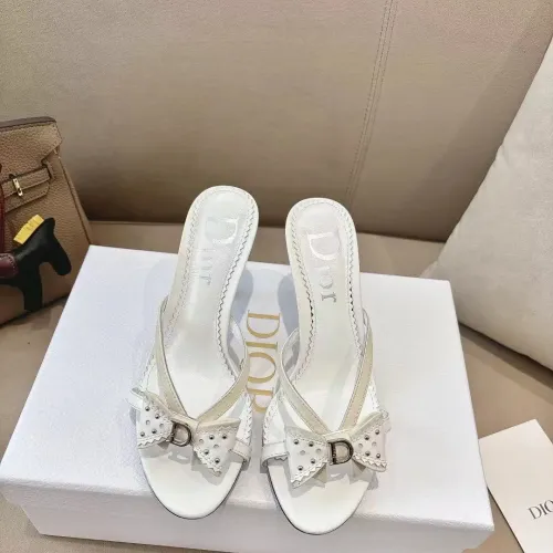Cheap Christian Dior Slippers For Women #1432129 Replica Wholesale [$102.00 USD] [ITEM#1432129] on Replica Christian Dior Slippers