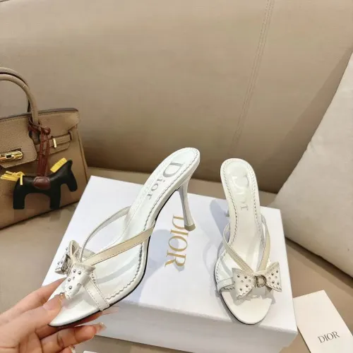 Cheap Christian Dior Slippers For Women #1432129 Replica Wholesale [$102.00 USD] [ITEM#1432129] on Replica Christian Dior Slippers