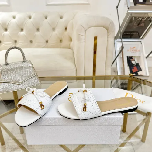 Cheap Christian Dior Slippers For Women #1432134 Replica Wholesale [$85.00 USD] [ITEM#1432134] on Replica Christian Dior Slippers