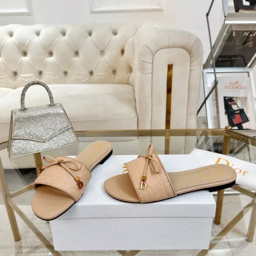 Cheap Christian Dior Slippers For Women #1432135 Replica Wholesale [$85.00 USD] [ITEM#1432135] on Replica Christian Dior Slippers