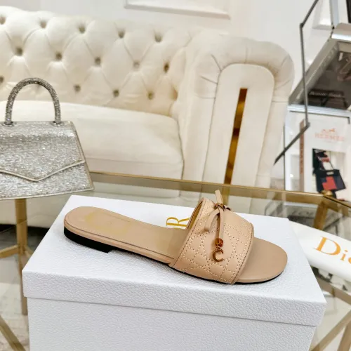Cheap Christian Dior Slippers For Women #1432135 Replica Wholesale [$85.00 USD] [ITEM#1432135] on Replica Christian Dior Slippers
