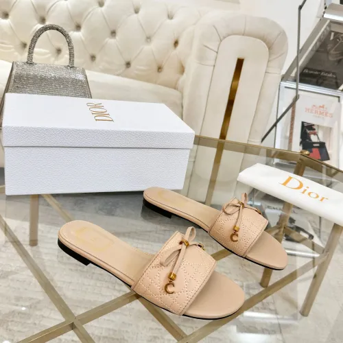 Cheap Christian Dior Slippers For Women #1432135 Replica Wholesale [$85.00 USD] [ITEM#1432135] on Replica Christian Dior Slippers
