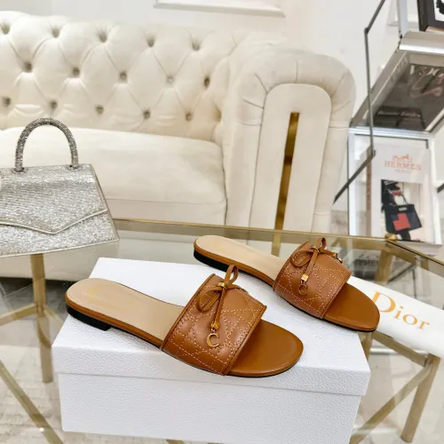 Cheap Christian Dior Slippers For Women #1432136 Replica Wholesale [$85.00 USD] [ITEM#1432136] on Replica Christian Dior Slippers