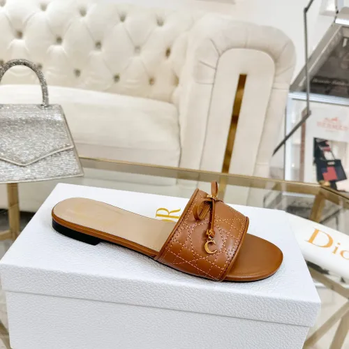 Cheap Christian Dior Slippers For Women #1432136 Replica Wholesale [$85.00 USD] [ITEM#1432136] on Replica Christian Dior Slippers