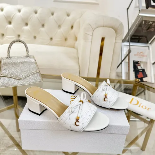 Cheap Christian Dior Slippers For Women #1432138 Replica Wholesale [$92.00 USD] [ITEM#1432138] on Replica Christian Dior Slippers