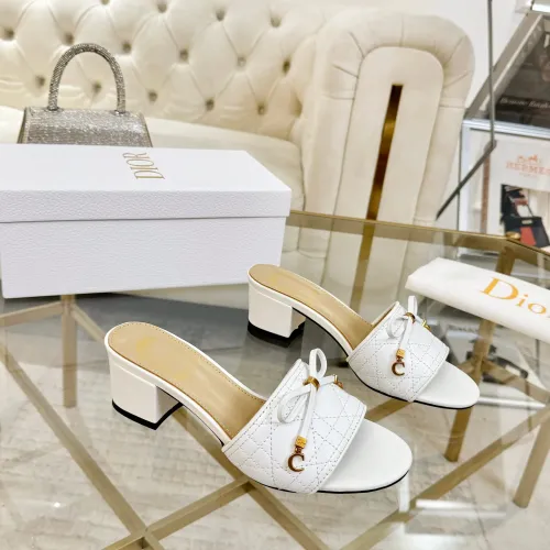 Cheap Christian Dior Slippers For Women #1432138 Replica Wholesale [$92.00 USD] [ITEM#1432138] on Replica Christian Dior Slippers