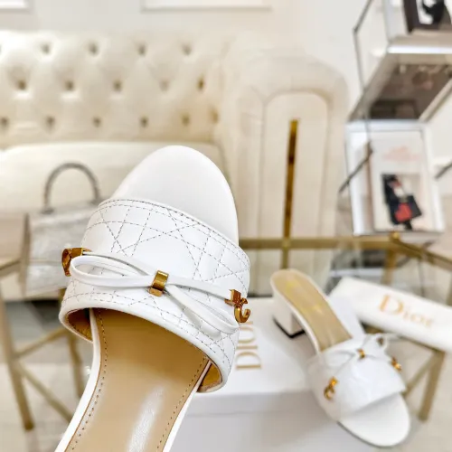 Cheap Christian Dior Slippers For Women #1432138 Replica Wholesale [$92.00 USD] [ITEM#1432138] on Replica Christian Dior Slippers