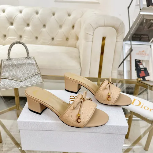 Cheap Christian Dior Slippers For Women #1432139 Replica Wholesale [$92.00 USD] [ITEM#1432139] on Replica Christian Dior Slippers