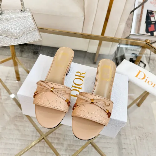 Cheap Christian Dior Slippers For Women #1432139 Replica Wholesale [$92.00 USD] [ITEM#1432139] on Replica Christian Dior Slippers