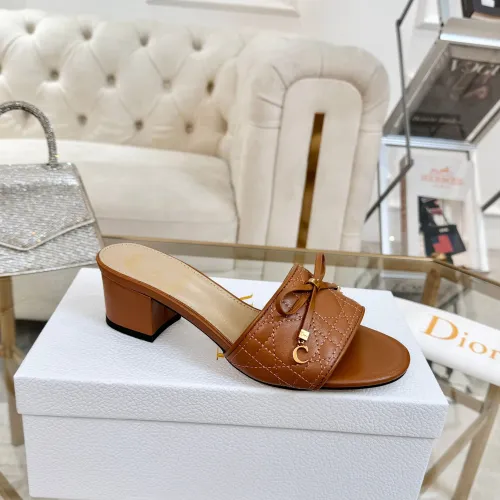 Cheap Christian Dior Slippers For Women #1432140 Replica Wholesale [$92.00 USD] [ITEM#1432140] on Replica Christian Dior Slippers