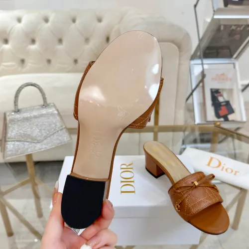 Cheap Christian Dior Slippers For Women #1432140 Replica Wholesale [$92.00 USD] [ITEM#1432140] on Replica Christian Dior Slippers