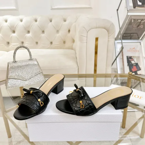 Cheap Christian Dior Slippers For Women #1432141 Replica Wholesale [$92.00 USD] [ITEM#1432141] on Replica Christian Dior Slippers