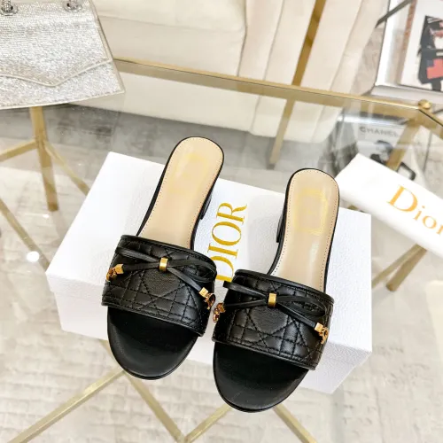 Cheap Christian Dior Slippers For Women #1432141 Replica Wholesale [$92.00 USD] [ITEM#1432141] on Replica Christian Dior Slippers