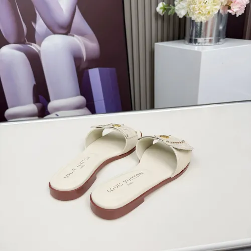 Cheap Louis Vuitton Slippers For Women #1432142 Replica Wholesale [$85.00 USD] [ITEM#1432142] on Replica Louis Vuitton Slippers