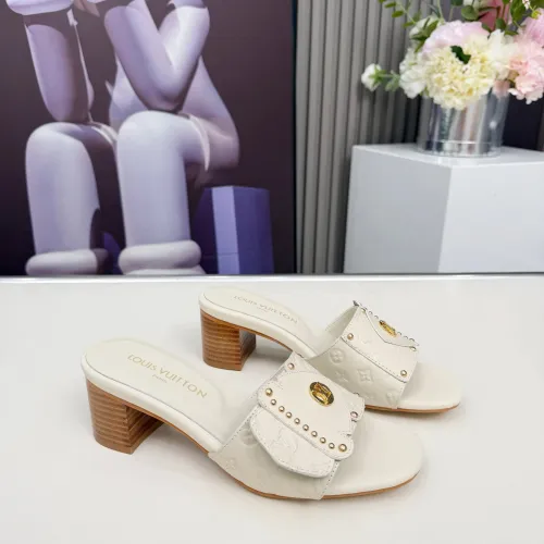 Cheap Louis Vuitton Slippers For Women #1432144 Replica Wholesale [$92.00 USD] [ITEM#1432144] on Replica Louis Vuitton Slippers