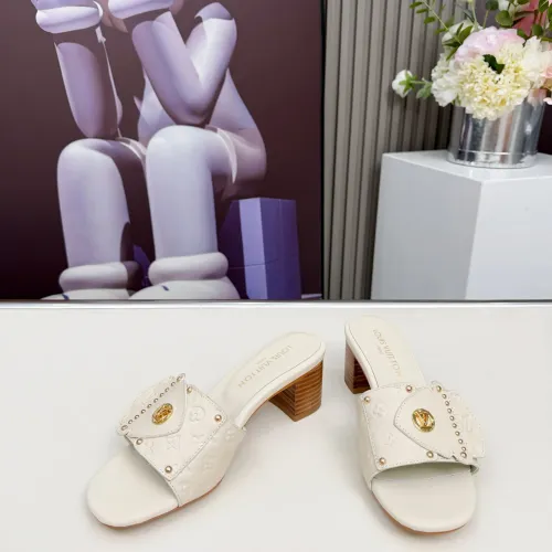 Cheap Louis Vuitton Slippers For Women #1432144 Replica Wholesale [$92.00 USD] [ITEM#1432144] on Replica Louis Vuitton Slippers