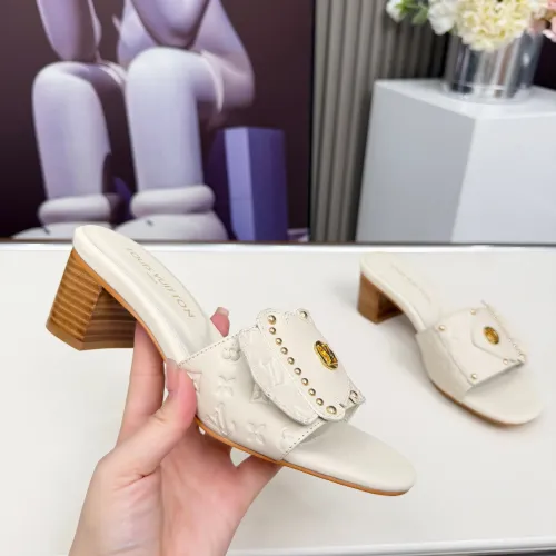 Cheap Louis Vuitton Slippers For Women #1432144 Replica Wholesale [$92.00 USD] [ITEM#1432144] on Replica Louis Vuitton Slippers