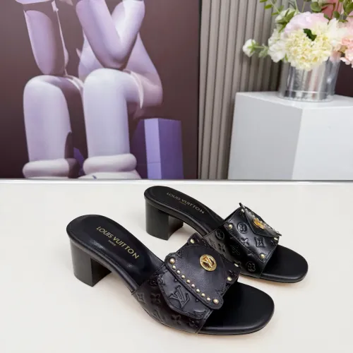 Cheap Louis Vuitton Slippers For Women #1432145 Replica Wholesale [$92.00 USD] [ITEM#1432145] on Replica Louis Vuitton Slippers