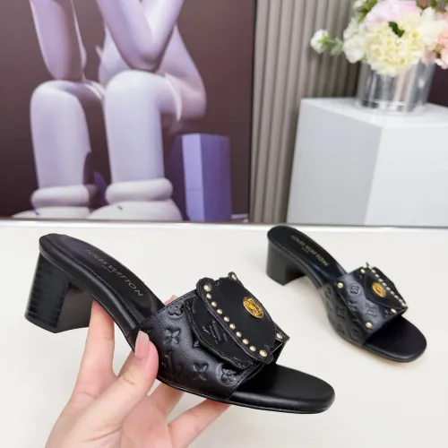 Cheap Louis Vuitton Slippers For Women #1432145 Replica Wholesale [$92.00 USD] [ITEM#1432145] on Replica Louis Vuitton Slippers