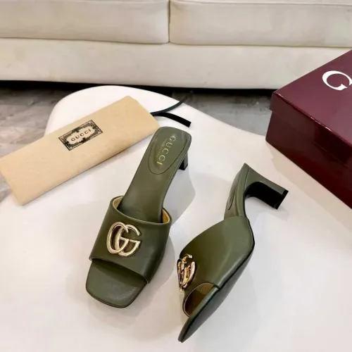 Cheap Gucci Slippers For Women #1432195 Replica Wholesale [$85.00 USD] [ITEM#1432195] on Replica Gucci Slippers