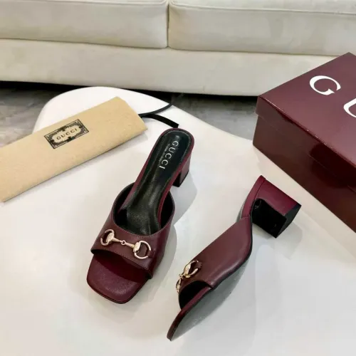 Cheap Gucci Slippers For Women #1432202 Replica Wholesale [$85.00 USD] [ITEM#1432202] on Replica Gucci Slippers