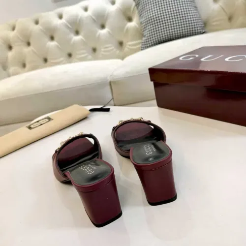 Cheap Gucci Slippers For Women #1432202 Replica Wholesale [$85.00 USD] [ITEM#1432202] on Replica Gucci Slippers