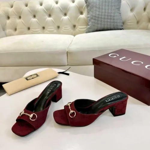 Cheap Gucci Slippers For Women #1432206 Replica Wholesale [$85.00 USD] [ITEM#1432206] on Replica Gucci Slippers