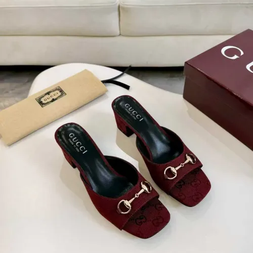Cheap Gucci Slippers For Women #1432206 Replica Wholesale [$85.00 USD] [ITEM#1432206] on Replica Gucci Slippers