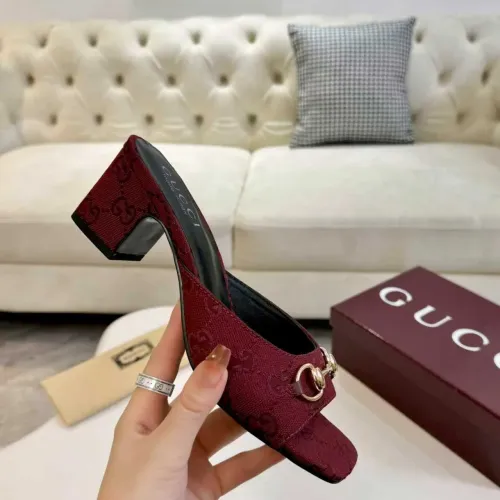 Cheap Gucci Slippers For Women #1432206 Replica Wholesale [$85.00 USD] [ITEM#1432206] on Replica Gucci Slippers