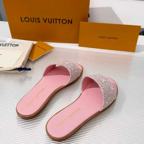 Cheap Louis Vuitton Slippers For Women #1432208 Replica Wholesale [$96.00 USD] [ITEM#1432208] on Replica Louis Vuitton Slippers