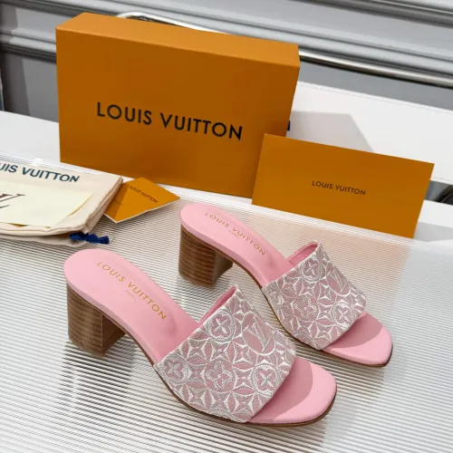 Cheap Louis Vuitton Slippers For Women #1432209 Replica Wholesale [$102.00 USD] [ITEM#1432209] on Replica Louis Vuitton Slippers