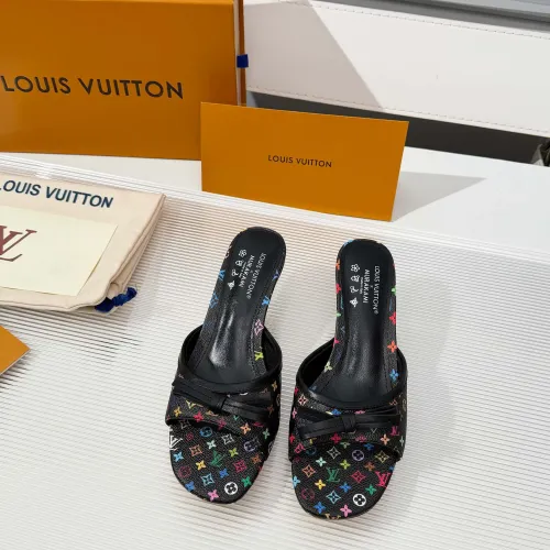 Cheap Louis Vuitton Slippers For Women #1432211 Replica Wholesale [$100.00 USD] [ITEM#1432211] on Replica Louis Vuitton Slippers