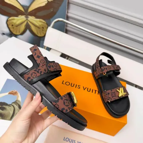 Cheap Louis Vuitton Sandal For Women #1432220 Replica Wholesale [$80.00 USD] [ITEM#1432220] on Replica Louis Vuitton Sandal