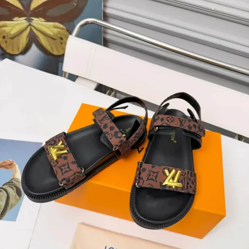 Cheap Louis Vuitton Sandal For Women #1432220 Replica Wholesale [$80.00 USD] [ITEM#1432220] on Replica Louis Vuitton Sandal