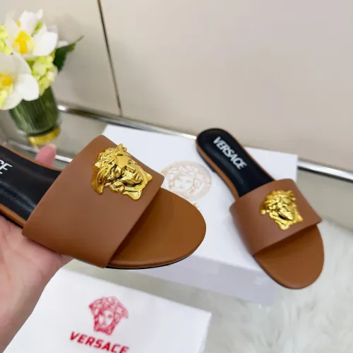 Cheap Versace Slippers For Women #1432225 Replica Wholesale [$82.00 USD] [ITEM#1432225] on Replica Versace Slippers