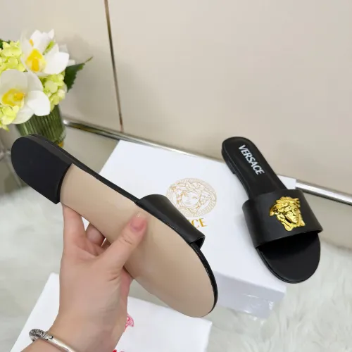 Cheap Versace Slippers For Women #1432228 Replica Wholesale [$82.00 USD] [ITEM#1432228] on Replica Versace Slippers