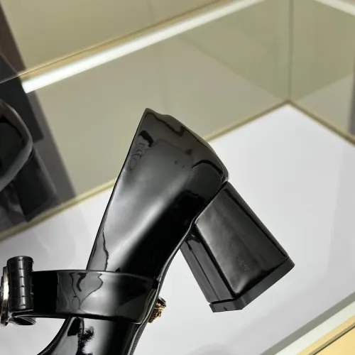 Cheap Versace High-Heeled Shoes For Women #1432239 Replica Wholesale [$82.00 USD] [ITEM#1432239] on Replica Versace High-Heeled Shoes