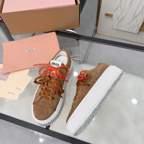 Cheap MIU MIU Casual Shoes For Women #1432240 Replica Wholesale [$96.00 USD] [ITEM#1432240] on Replica MIU MIU Casual Shoes