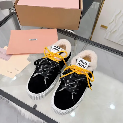 Cheap MIU MIU Casual Shoes For Women #1432244 Replica Wholesale [$100.00 USD] [ITEM#1432244] on Replica MIU MIU Casual Shoes