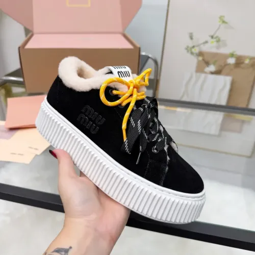 Cheap MIU MIU Casual Shoes For Women #1432244 Replica Wholesale [$100.00 USD] [ITEM#1432244] on Replica MIU MIU Casual Shoes