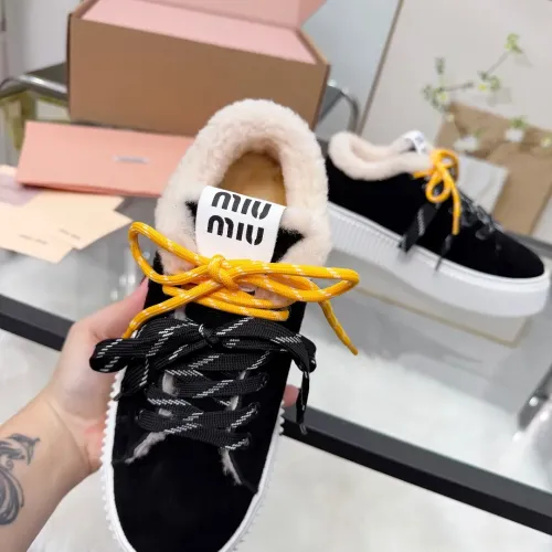 Cheap MIU MIU Casual Shoes For Women #1432244 Replica Wholesale [$100.00 USD] [ITEM#1432244] on Replica MIU MIU Casual Shoes