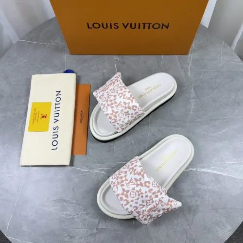 Cheap Louis Vuitton Slippers For Women #1432259 Replica Wholesale [$76.00 USD] [ITEM#1432259] on Replica Louis Vuitton Slippers